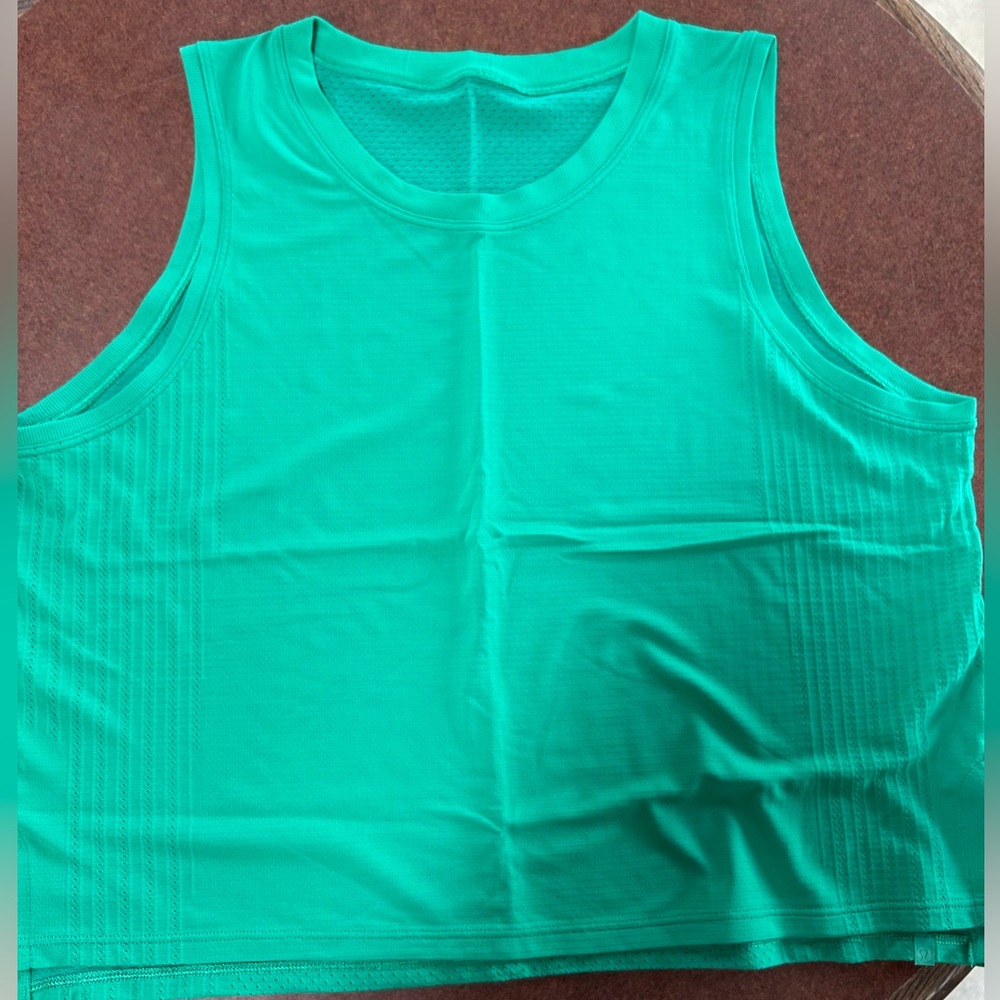 LULULEMON Tank Green Size 8